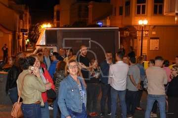 Arranque de la campaña electoral en Telde (Foto TA y Antonio Alí)